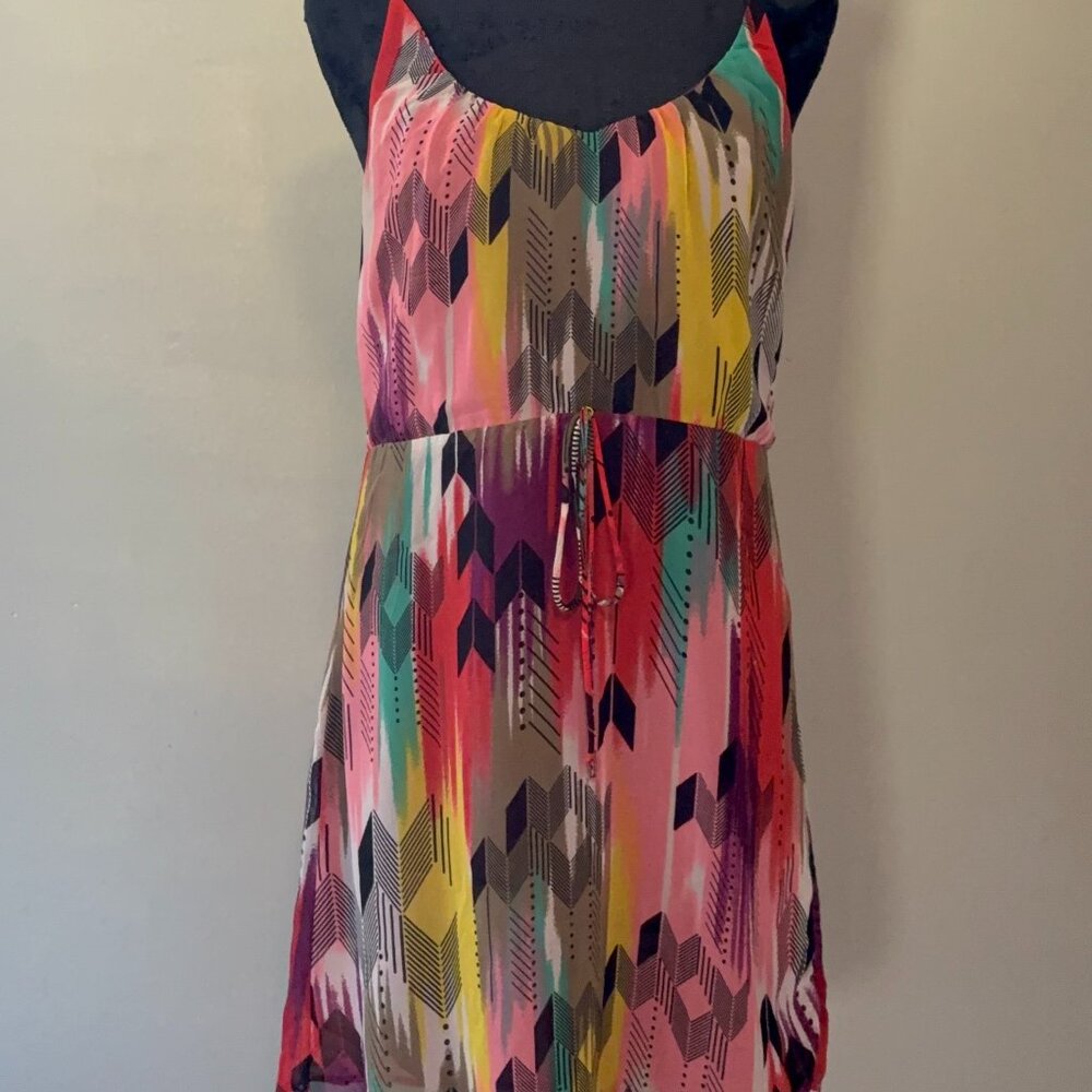 Y2K Roxy Rainbow Party Dress Size M